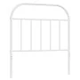 Cabecero de metal blanco 80 cm de vidaXL, Cabeceros y pies de cama - Ref: Foro24-353711, Precio: 24,83 €, Descuento: %