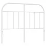 Kopfteil aus weißem Metall, 120 cm von vidaXL, Kopf- und Fußteile - Ref: Foro24-353715, Preis: 29,12 €, Rabatt: %