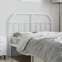 Kopfteil aus weißem Metall, 120 cm von vidaXL, Kopf- und Fußteile - Ref: Foro24-353715, Preis: 29,12 €, Rabatt: %