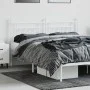 Kopfteil aus weißem Metall, 180 cm von vidaXL, Kopf- und Fußteile - Ref: Foro24-353622, Preis: 53,24 €, Rabatt: %