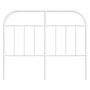Cabecero de metal blanco 120 cm de vidaXL, Cabeceros y pies de cama - Ref: Foro24-353715, Precio: 29,12 €, Descuento: %