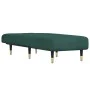 Dark Green Velvet Divan Sofa by vidaXL, Daybeds - Ref: Foro24-352795, Price: 166,48 €, Discount: %