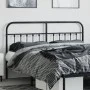 Kopfteil aus schwarzem Metall, 160 cm von vidaXL, Kopf- und Fußteile - Ref: Foro24-352613, Preis: 54,39 €, Rabatt: %