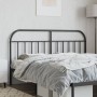 Kopfteil aus schwarzem Metall, 160 cm von vidaXL, Kopf- und Fußteile - Ref: Foro24-353670, Preis: 37,30 €, Rabatt: %