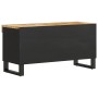 Mueble de TV madera maciza de mango 85x33x43,5 cm de vidaXL, Almacenamiento para CD y DVD - Ref: Foro24-352893, Precio: 99,20...