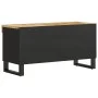 Mueble de TV madera maciza de mango 85x33x43,5 cm de vidaXL, Almacenamiento para CD y DVD - Ref: Foro24-352893, Precio: 97,31...
