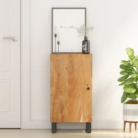 Sideboard mit massiver Akazienholztür 40x31x75 cm von vidaXL, Sideboards - Ref: Foro24-352910, Preis: 109,93 €, Rabatt: %