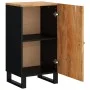 Aparador con puerta madera maciza de acacia 40x31x75 cm by vidaXL, Sideboards - Ref: Foro24-352910, Price: 109,93 €, Discount: %