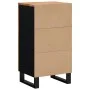 Aparador con puerta madera maciza de acacia 40x31x75 cm by vidaXL, Sideboards - Ref: Foro24-352910, Price: 109,93 €, Discount: %