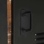 Juego de muebles de baño 3 pcs Madera reciclada maciza