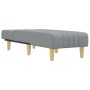 Light gray fabric daybed sofa by vidaXL, Daybeds - Ref: Foro24-352822, Price: 154,90 €, Discount: %