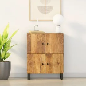 Sideboard with 4 doors solid mango wood 60x33x75 cm by vidaXL, Sideboards - Ref: Foro24-352920, Price: 165,14 €, Discount: %