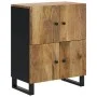 Sideboard with 4 doors solid mango wood 60x33x75 cm by vidaXL, Sideboards - Ref: Foro24-352920, Price: 165,14 €, Discount: %