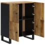 Sideboard with 4 doors solid mango wood 60x33x75 cm by vidaXL, Sideboards - Ref: Foro24-352920, Price: 168,84 €, Discount: %