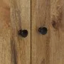 Aparador con 4 puertas madera maciza de mango 60x33x75 cm de vidaXL, Aparadores - Ref: Foro24-352920, Precio: 165,14 €, Descu...