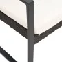 Sillas de comedor para jardín 2 uds PP aspecto de ratán negro de vidaXL, Sillas de jardín - Ref: Foro24-360203, Precio: 90,63...
