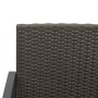 Garden dining chairs 2 pcs PP rattan look black by vidaXL, Garden chairs - Ref: Foro24-360203, Price: 91,55 €, Discount: %