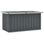 Graue Garten-Aufbewahrungsbox 129x67x65 cm von vidaXL, Aufbewahrungsboxen für den Außenbereich - Ref: Foro24-46262, Preis: 89...