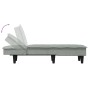 Diwansofa aus hellgrauem Samt von vidaXL, Tagesbetten - Ref: Foro24-352844, Preis: 127,66 €, Rabatt: %