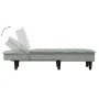 Light Gray Velvet Divan Sofa by vidaXL, Daybeds - Ref: Foro24-352844, Price: 154,09 €, Discount: %