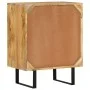 Sideboard with 2 doors solid mango wood 55x35x70 cm by vidaXL, Sideboards - Ref: Foro24-354983, Price: 188,30 €, Discount: %