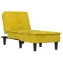 Sofá diván de terciopelo amarillo de vidaXL, Divanes - Ref: Foro24-352848, Precio: 153,43 €, Descuento: %