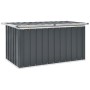 Graue Garten-Aufbewahrungsbox 129x67x65 cm von vidaXL, Aufbewahrungsboxen für den Außenbereich - Ref: Foro24-46262, Preis: 89...