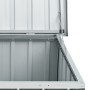 Graue Garten-Aufbewahrungsbox 129x67x65 cm von vidaXL, Aufbewahrungsboxen für den Außenbereich - Ref: Foro24-46262, Preis: 89...