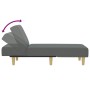 Dark gray fabric daybed sofa by vidaXL, Daybeds - Ref: Foro24-352820, Price: 148,47 €, Discount: %