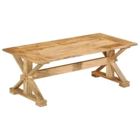 Solid mango wood coffee table 110x52x40 cm by vidaXL, Coffee table - Ref: Foro24-354990, Price: 149,05 €, Discount: %