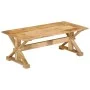Solid mango wood coffee table 110x52x40 cm by vidaXL, Coffee table - Ref: Foro24-354990, Price: 149,02 €, Discount: %