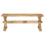 Mesa de centro madera maciza de mango 110x52x40 cm de vidaXL, Mesas de centro - Ref: Foro24-354990, Precio: 132,57 €, Descuen...