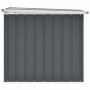 Caja de almacenaje para jardín gris 149x99x93 cm