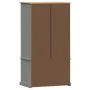 VIGO Kleiderschrank aus massivem grauem Kiefernholz 90x55x176 cm von vidaXL, Kleiderschränke - Ref: Foro24-353165, Preis: 385...