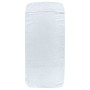 Toallas de playa 2 uds tela blanco 400 g/m² 75x200 cm