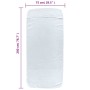 Beach towels 2 units white fabric 400 g/m² 75x200 cm by vidaXL, Beach towels - Ref: Foro24-362670, Price: 36,70 €, Discount: %