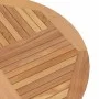 Folding garden table solid teak wood Ø 110x75 cm by vidaXL, Garden tables - Ref: Foro24-362618, Price: 139,33 €, Discount: %