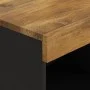 Armario auxiliar madera maciza de mango 85x33x107 cm de vidaXL, Mesitas de noche - Ref: Foro24-352904, Precio: 113,99 €, Desc...