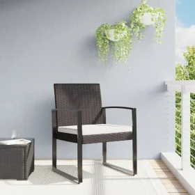 Garden dining chairs 2 pcs PP rattan look brown by vidaXL, Garden chairs - Ref: Foro24-360204, Price: 93,33 €, Discount: %