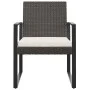 Garten-Esszimmerstühle, 2 Stück, PP-Rattan-Optik, braun von vidaXL, Gartenstühle - Ref: Foro24-360204, Preis: 93,33 €, Rabatt: %
