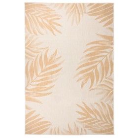 Alfombra de exterior tejido plano estampado de hoja 160x230 cm de vidaXL, Alfombras - Ref: Foro24-340860, Precio: 67,76 €, De...