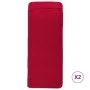Beach towels 2 pcs burgundy fabric 400 g/m² 75x200 cm by vidaXL, Beach towels - Ref: Foro24-362676, Price: 36,29 €, Discount: %