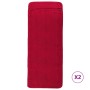 Toallas de playa 2 uds tela burdeos 400 g/m² 75x200 cm de vidaXL, Toallas de playa - Ref: Foro24-362676, Precio: 39,69 €, Des...