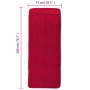 Toallas de playa 2 uds tela burdeos 400 g/m² 75x200 cm de vidaXL, Toallas de playa - Ref: Foro24-362676, Precio: 39,69 €, Des...