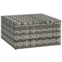 3-teiliges Gartenmöbel-Set und graue synthetische Rattankissen von vidaXL, Gartensets - Ref: Foro24-362331, Preis: 282,20 €, ...