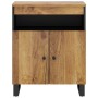 Sideboard mit 2 Türen aus massivem Mangoholz 60x33x75 cm von vidaXL, Sideboards - Ref: Foro24-352916, Preis: 145,87 €, Rabatt: %