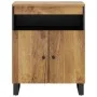 Sideboard with 2 doors solid mango wood 60x33x75 cm by vidaXL, Sideboards - Ref: Foro24-352916, Price: 142,91 €, Discount: %