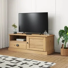 TV stand VIGO made of solid pine wood 106x40x40 cm by vidaXL, TV Furniture - Ref: Foro24-353175, Price: 95,06 €, Discount: %