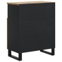 Sideboard mit 2 Türen aus massivem Mangoholz 60x33x75 cm von vidaXL, Sideboards - Ref: Foro24-352916, Preis: 145,87 €, Rabatt: %