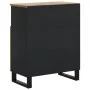 Sideboard with 2 doors solid mango wood 60x33x75 cm by vidaXL, Sideboards - Ref: Foro24-352916, Price: 142,91 €, Discount: %